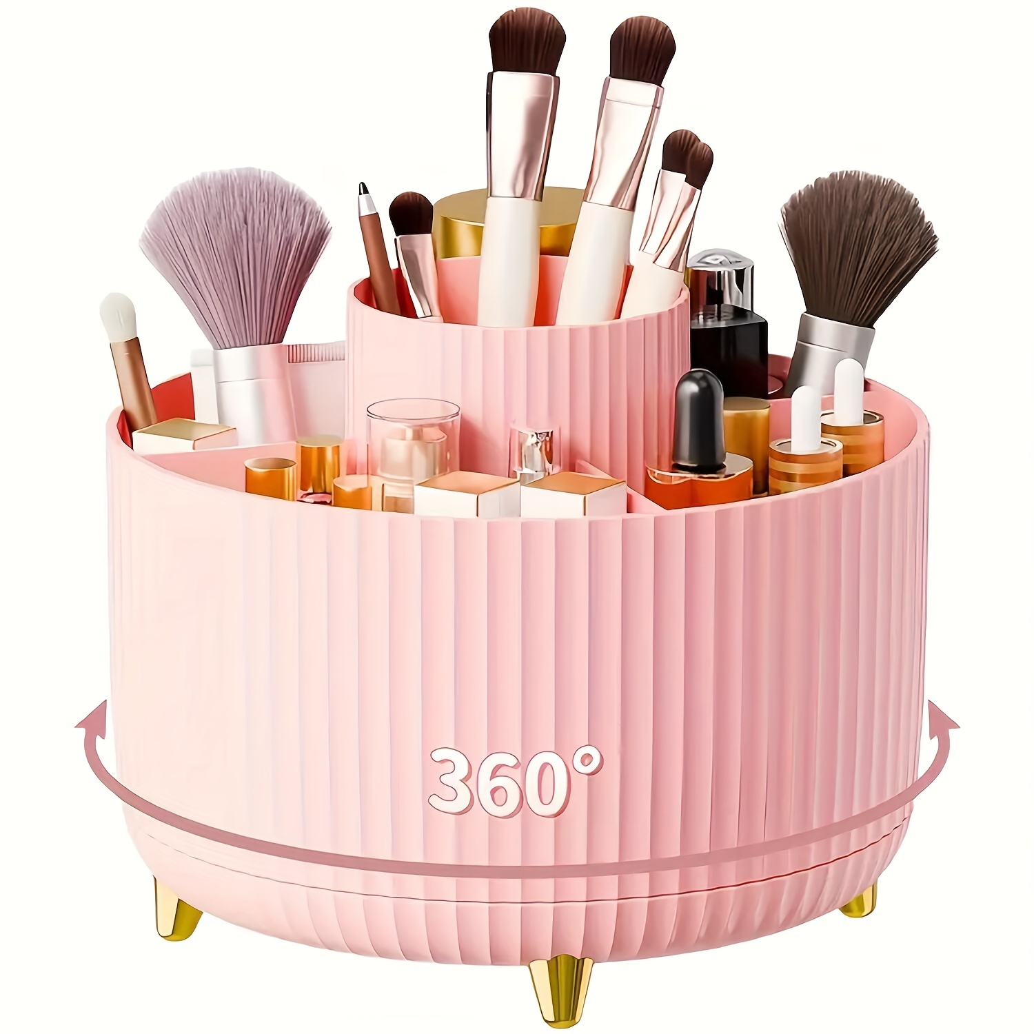 Luxury Skincare Design - Obrotowy o 360 stopni pojemnik na