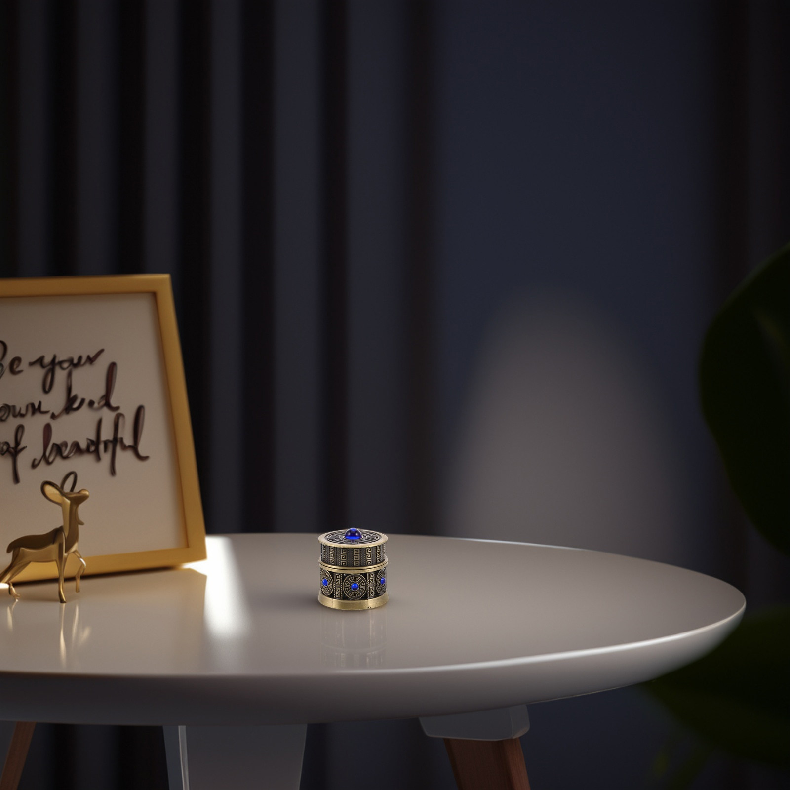 Luxury Skincare Jars - Wielokrotnego użytku metalowy szklany słoik na