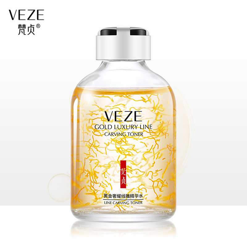 Luxury Skincare Toner - 24K złota luksusowa linia rzeźba Toner