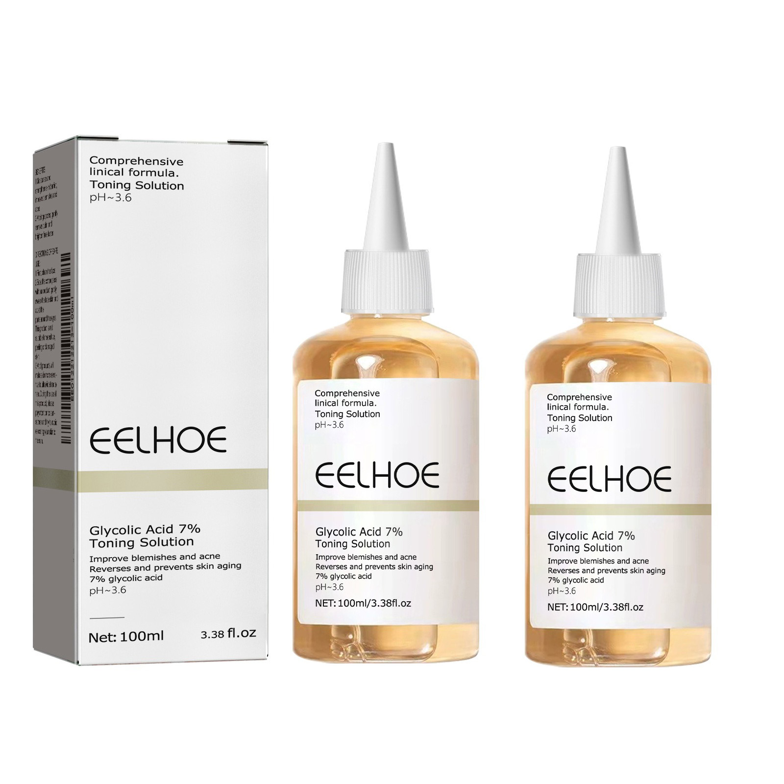 The Ordinary Serum Hyaluronic Acid - Kwas glikolowy 7% roztwór tonizujący zwykły