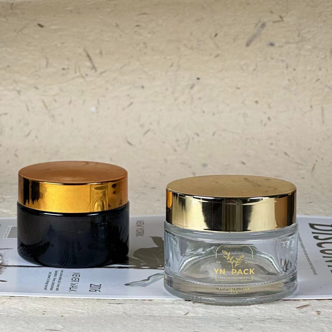 luksusowy szklany słoik Hurtow – Luxury Skincare Jars recenzja i cena