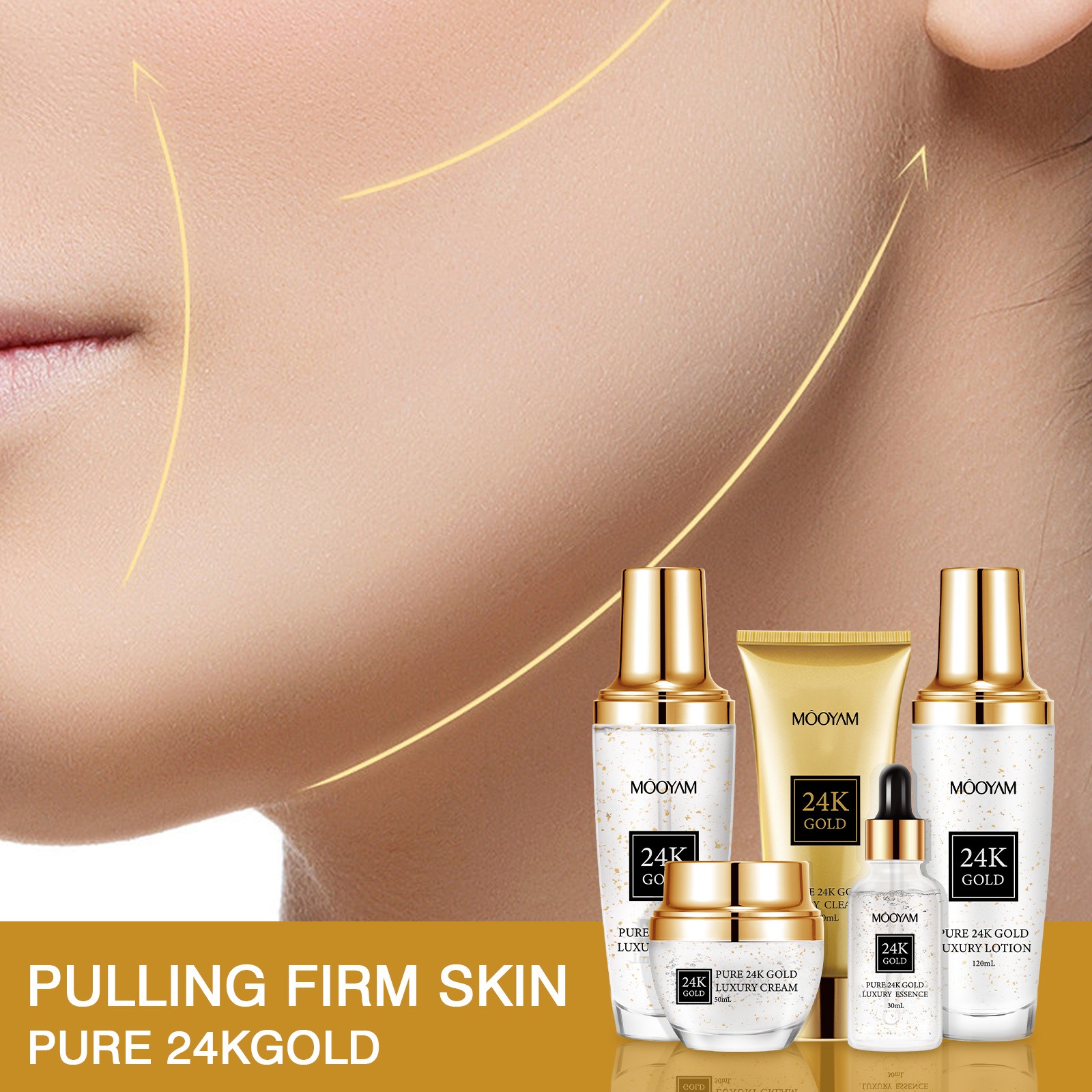 Złoty zestaw 24K LUXURY nawilż – Luxury Skincare Set recenzja i cena