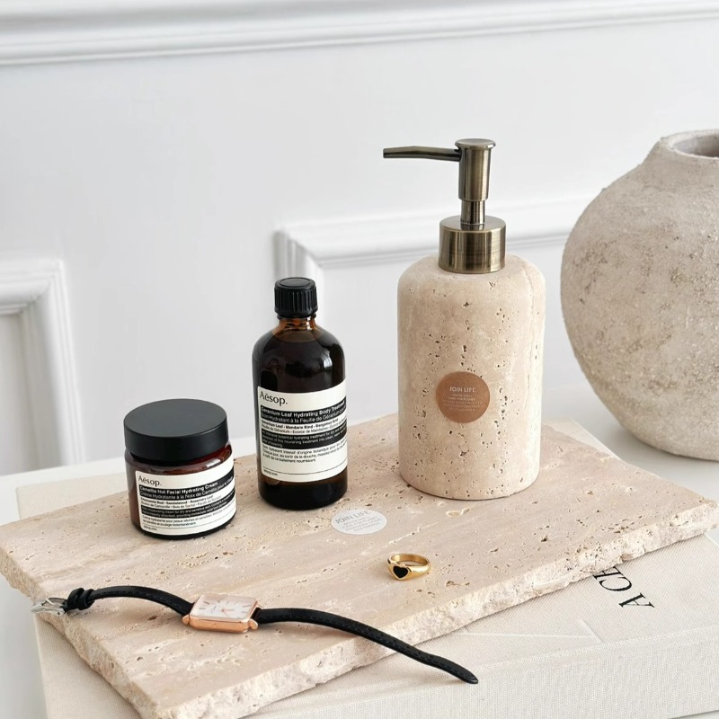 Dozownik do balsamu z kamienia – Luxury Skincare Jars recenzja i cena