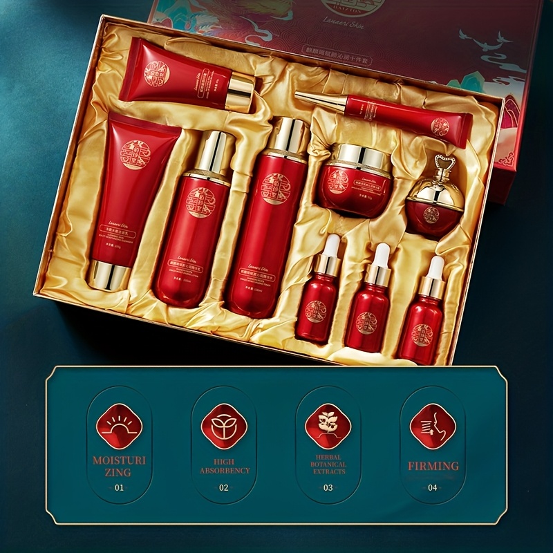 Zestaw 10 produktów do pielęgn – Luxury Skincare Set recenzja i cena