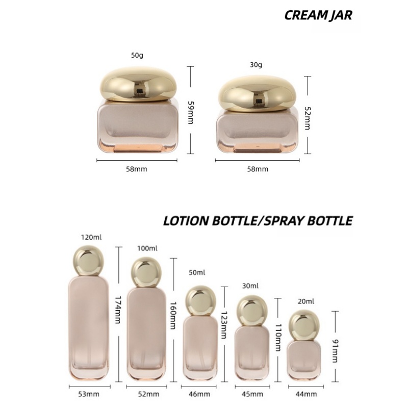 【Logo na zamówienie】1 szt. Gra – Luxury Skincare Jars recenzja i cena