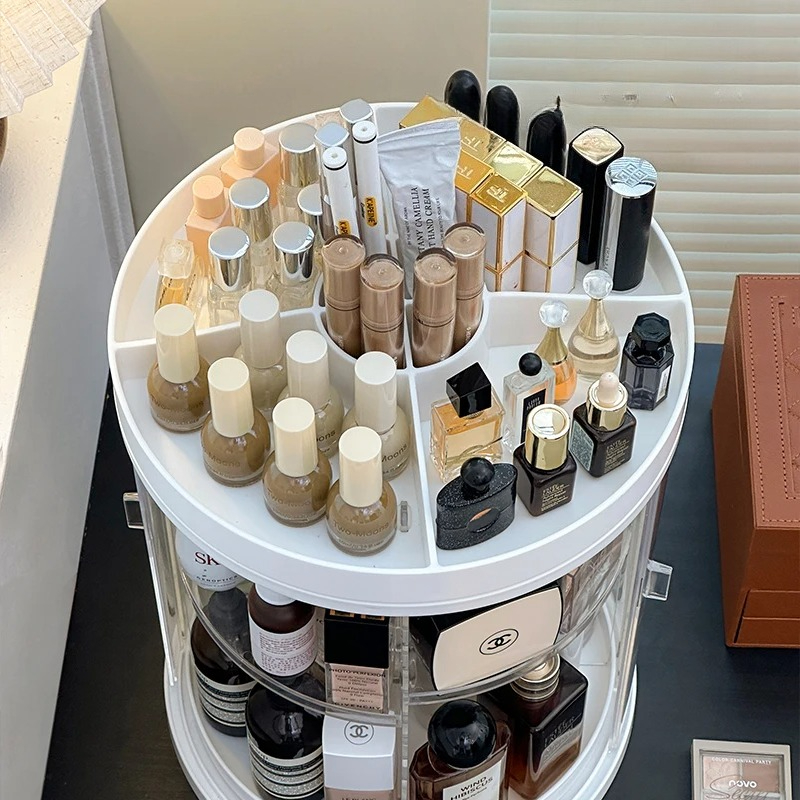 Obrotowy akrylowy organizer na – Luxury Skincare Design recenzja i cena