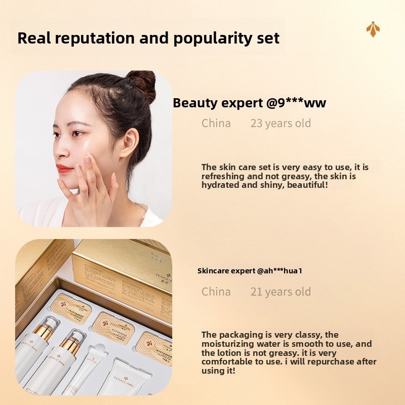 Zestaw nawilżający i przeciwzm – Luxury Skincare Set recenzja i cena